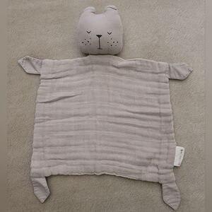 Fabelab Organic Beige Cotton Bear Comforter